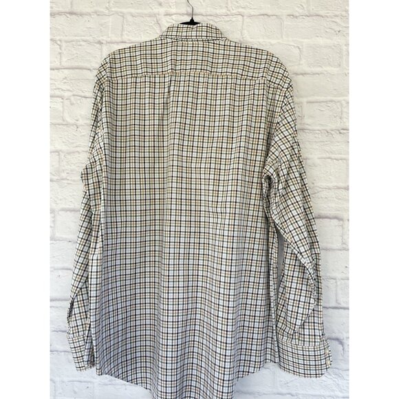 Maker & Company Classically Tailored plaid long sleeve button down shirt size XL - Picture 6 of 11